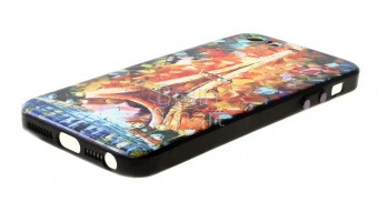Накладка силиконовая NXE iPhone 5/5S/SE Париж (296) - фото, изображение, картинка