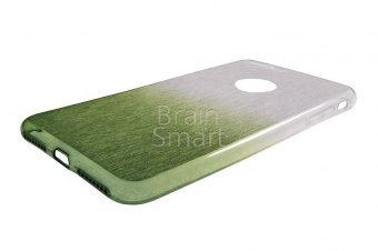 Накладка силиконовая Aspor Rainbow Collection с отливом iPhone 7 Plus/8 Plus Зеленый - фото, изображение, картинка