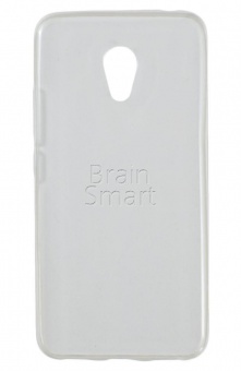 Накладка силиконовая Meizu M5 Прозрачный - фото, изображение, картинка