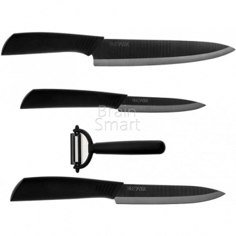 Набор Ножей Керамических Xiaomi HuoHou Nano Ceramic Knife Set - фото, изображение, картинка