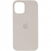 Накладка Silicone Case Original iPhone 12 mini  (7) Бежевый - фото, изображение, картинка
