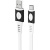 USB кабель Type-C Borofone BX35 Carib (1м) Белый - фото, изображение, картинка