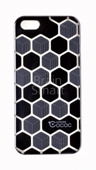 Накладка силиконовая Cococ Iphone 5/5S/SE Черный - фото, изображение, картинка