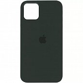 Накладка Silicone Case Original iPhone 13 mini (49) Тёмно-Зелёный - фото, изображение, картинка