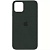 Накладка Silicone Case Original iPhone 13 mini (49) Тёмно-Зелёный - фото, изображение, картинка