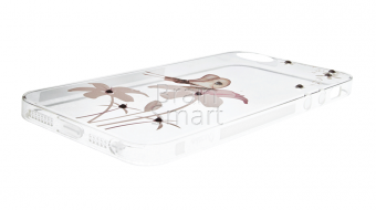 Накладка силиконовая Oucase Diamond Series iPhone 5/5S/SE (DL-001) - фото, изображение, картинка