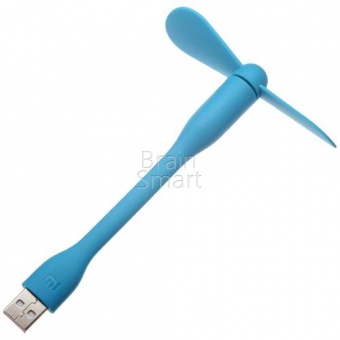 Вентилятор Xiaomi Mi Fan Portable USB Fan Голубой - фото, изображение, картинка