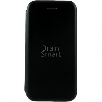 Книжка кожа Creative Case iPhone 6/6S Черный тех.упак - фото, изображение, картинка
