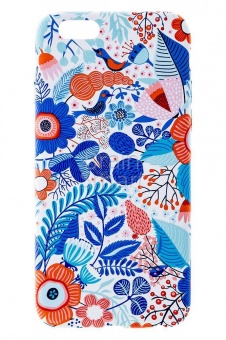 Накладка силиконовая Umku iPhone 6 Цветы(5) - фото, изображение, картинка