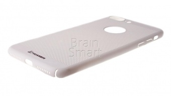 Накладка пластиковая UMI перфорированая Soft Touch iPhone 7 Plus/8 Plus Белый - фото, изображение, картинка