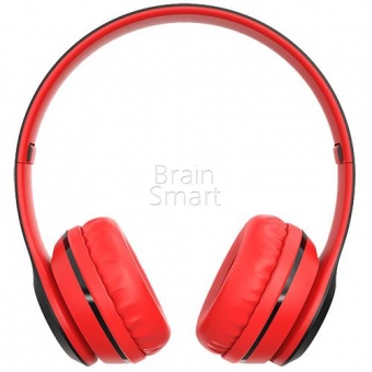 Наушники накладные Bluetooth Borofone BO4 Charming Rhyme Красный - фото, изображение, картинка