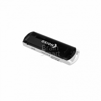 USB-картридер Oxion OCR004 (microSD/miniSD/TF/M2) Черный - фото, изображение, картинка
