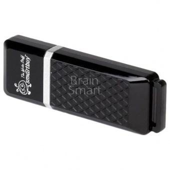 USB 2.0 Флеш-накопитель 32GB SmartBuy Quartz Черный - фото, изображение, картинка