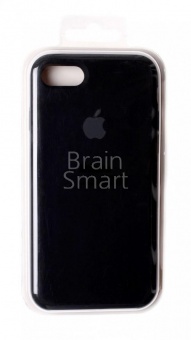 Накладка силиконовая Soft touch origin iPhone 7/8 Черный - фото, изображение, картинка
