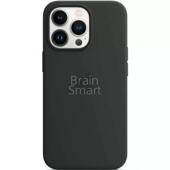 Накладка Silicone Case Original iPhone 13 Pro (15) Темно-Серый - фото, изображение, картинка
