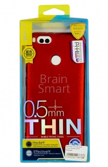 Накладка пластиковая J-Case Xiaomi Mi A1/Mi 5X Красный - фото, изображение, картинка