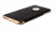 Накладка силиконовая Aspor Status Collection iPhone 6 Plus Черный/Золотой - фото, изображение, картинка