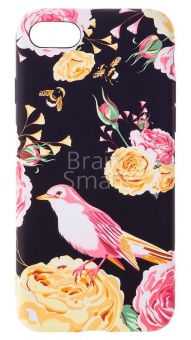 Накладка силиконовая Luxo фосфорная iPhone 7/8 Цветы/Птица F7 - фото, изображение, картинка