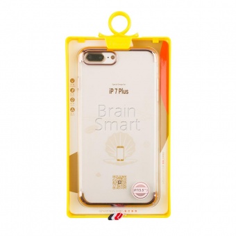 Накладка пластиковая Oucase Bins plating Series iPhone 7 Plus/8 Plus С окантовкой Розовый - фото, изображение, картинка