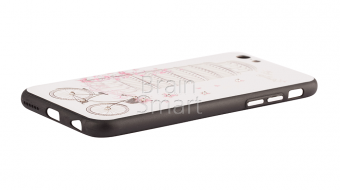 Накладка силиконовая Oucase Ceystal Flashing Series iPhone 6/6S (СТ009) - фото, изображение, картинка