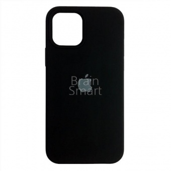 Накладка Silicone Case Original iPhone 13 mini (18) Черный* - фото, изображение, картинка