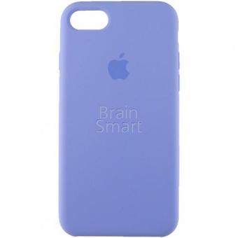 Накладка Silicone Case Original iPhone 7/8/SE (41) Светло-Фиолетовый - фото, изображение, картинка