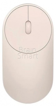 Мышь беспроводная Xiaomi Mi Portable Mouse Золотой - фото, изображение, картинка