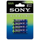 Эл. питания Sony LR03 Blue (4 шт/блистер) Alkaline