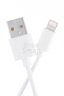 USB кабель Lightning Aspor A172 (1,2м) (2.1A) Белый - фото, изображение, картинка