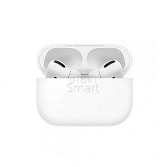 Чехол Silicone case для Apple Airpods Pro Белый - фото, изображение, картинка