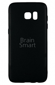 Накладка силиконовая Oucase Lovely Fruit Series Samsung S7 Edge Черный - фото, изображение, картинка