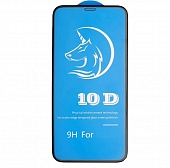 Стекло тех.упак. 10D iPhone 13 Pro Max/14 Max Черный - фото, изображение, картинка