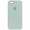 Накладка Silicone Case Original iPhone 5/5S/SE (21) Мятный - фото, изображение, картинка