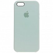 Накладка Silicone Case Original iPhone 5/5S/SE (21) Мятный - фото, изображение, картинка