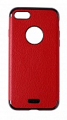 Накладка силиконовая J-Case Jack Series под кожу с магнитом iPhone 7/8/SE Красный