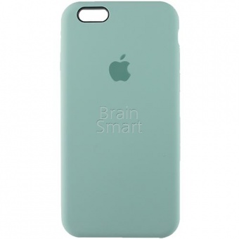 Накладка Silicone Case Original iPhone 6/6S (44) Синий-Морской - фото, изображение, картинка