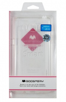 Накладка силиконовая Goospery Samsung J510 Прозрачный - фото, изображение, картинка
