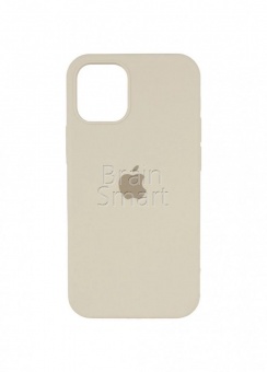Накладка Silicone Case Original iPhone 12 Pro Max (11) Светло-Бежевый - фото, изображение, картинка