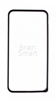 Бампер металл Deppa Alum Bumper + защитная пленка iPhone 6 Plus (63146) Черный - фото, изображение, картинка