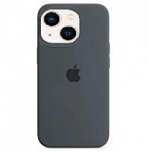 Накладка Silicone Case Original iPhone 13 mini (15) Темно-Серый - фото, изображение, картинка