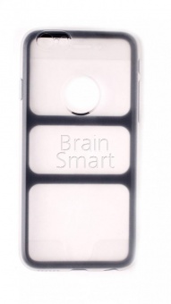 Накладка силиконовая 360° Fashion Case iPhone 6/6S Прозрачный матовый - фото, изображение, картинка