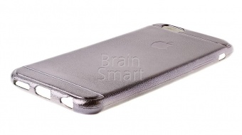 Накладка силиконовая Sparkle под кожу iPhone 6 Черный - фото, изображение, картинка