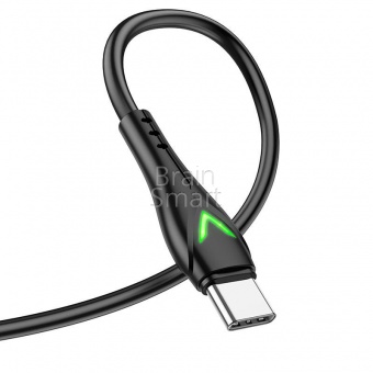 USB кабель Type-C Borofone BX65 Diode 3,0A (1м) Черный* - фото, изображение, картинка