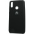 Накладка Silicone Case Huawei Honor 8C (18) Чёрный - фото, изображение, картинка