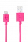 USB кабель Lightning Belkin (1,2м) Розовый