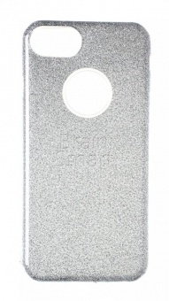 Накладка силиконовая Aspor Mask Collection Песок iPhone 7/8 Серебряный - фото, изображение, картинка