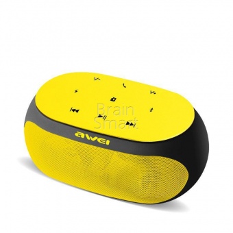 Колонка Bluetooth Awei Y200 Желтый - фото, изображение, картинка