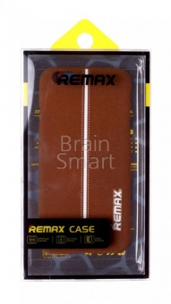 Накладка силиконовая Remax Rough iPhone 6 Коричневый - фото, изображение, картинка