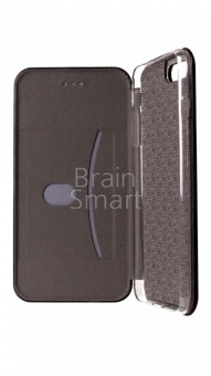 Книжка Color Case Leather iPhone 7 Plus/8 Plus Черный - фото, изображение, картинка