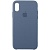 Накладка Silicone Case Original iPhone X/XS (46) Серый - фото, изображение, картинка